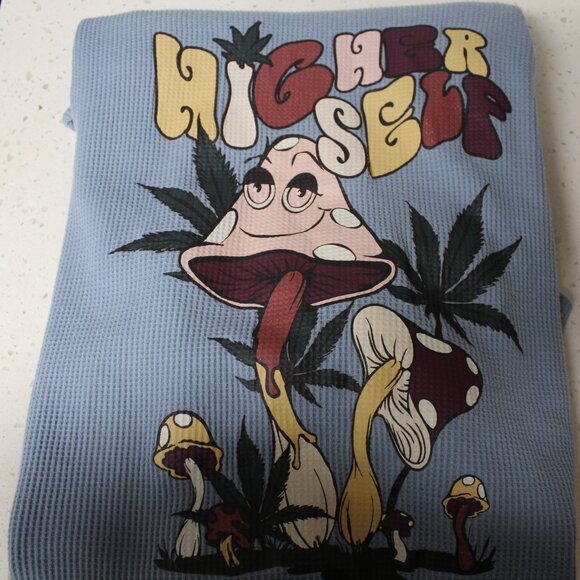 Blue, Long Sleeve, Pullover Hoodie {FREE JEWELRY GIFT} - Picture 5 of 10